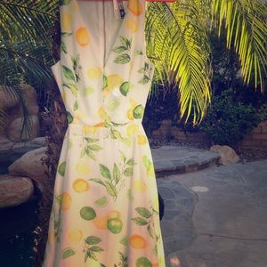 Kensie open back dress